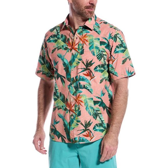 Tommy Bahama Other - Tommy Bahama Mens  Nova Wave Sunnyvale Bloom Shirt, Pink